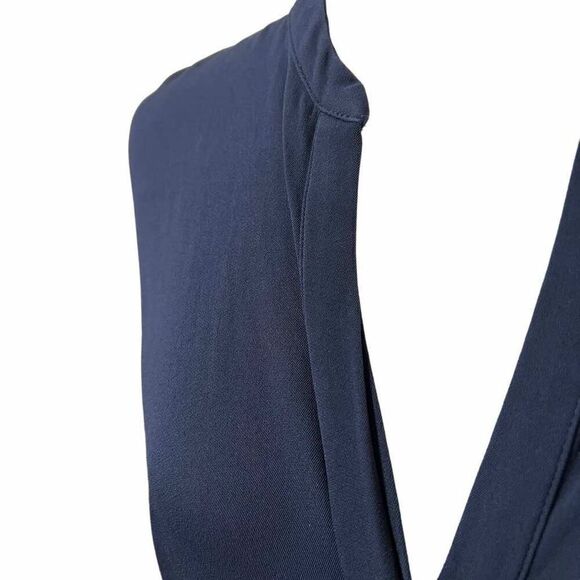 JAMES PERSE XSmall Blue Crepe Tunic Shirt Dress - Picture 4 of 14